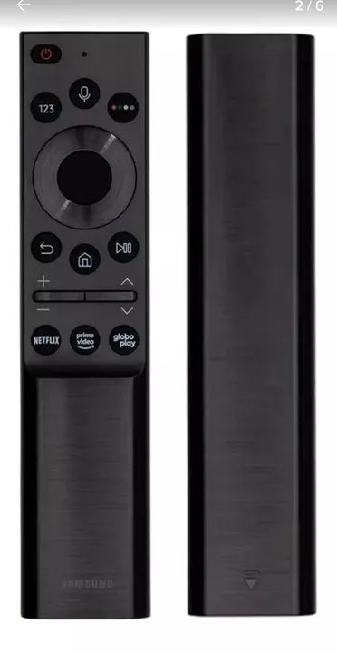 Controle Remoto NOVO Smart Tv Original Samsung 4k Bn59-01363d Com Comando Voz - Foto 2