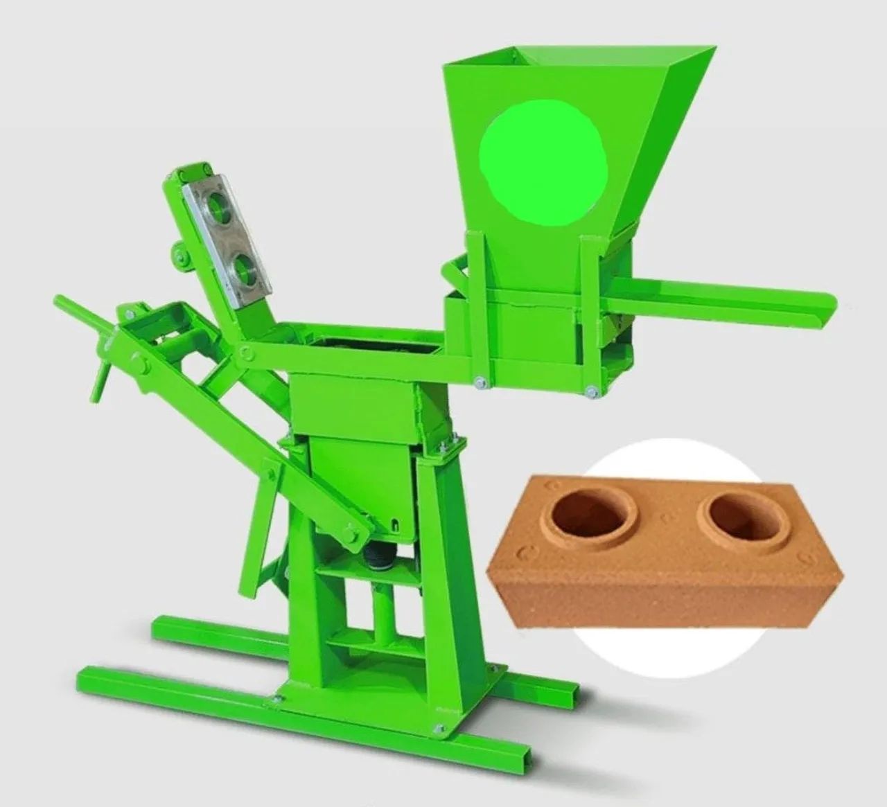 Renda extra: Máquina de fazer tijolos manual