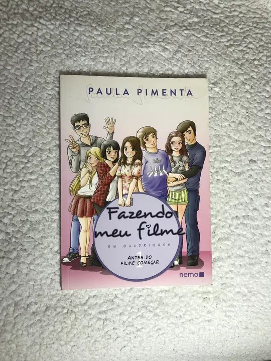 Livro HQ Fazendo Meu Filme 1 - Em Quadrinhos - Paula Pimenta 
