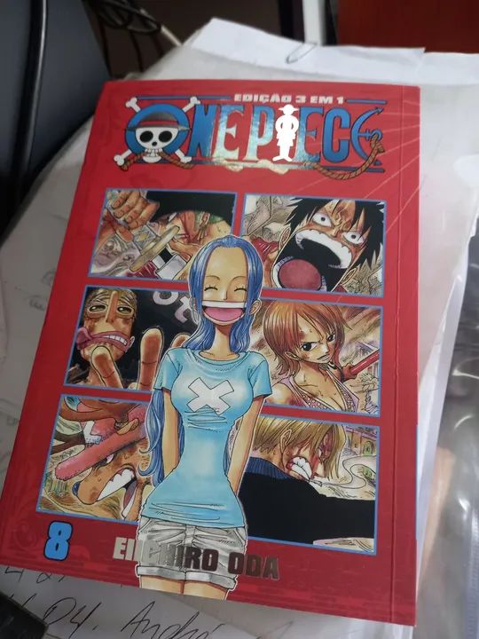 ONE PIECE 漫画 Mangá | One Piece 3 em 1 Vol. 8