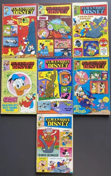 Almanaque Disney - Vários - 1974 / 1975 / 1976 - Foto 2