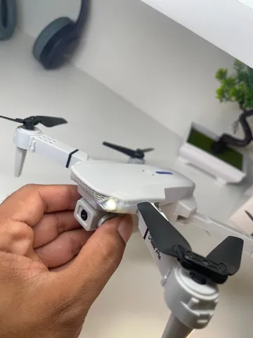 Drone tira foto e filma com carregador de bateria USB garantia hélice extra