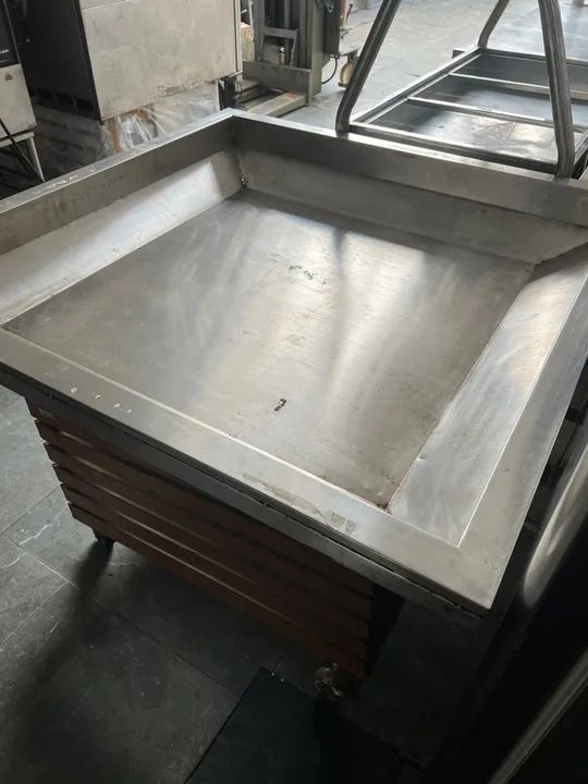 Mesa/ bancada inox peixeira inox  - Foto 4