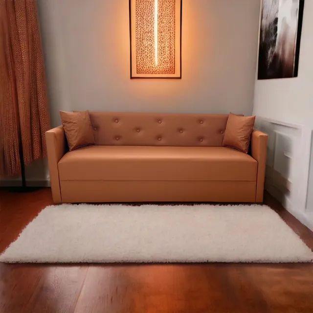 Sofá 3 lug Estilo Retrô ! Seu ambiente decorado, moderno e aconchegante. Várias cores