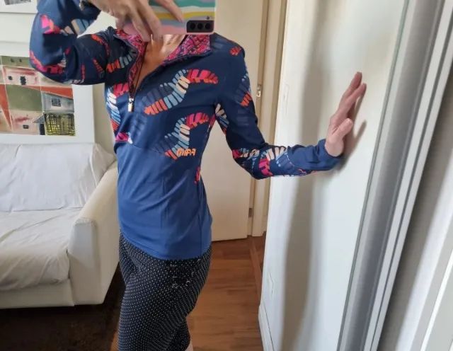 blusa manga comprida nova farm, m - Foto 4