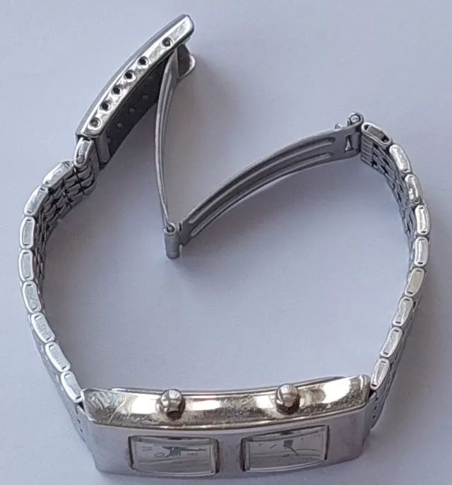 RELÓGIO FEMININO MARCA BILL BLASS DUO - ORIGINAL - RARO!! - Foto 3