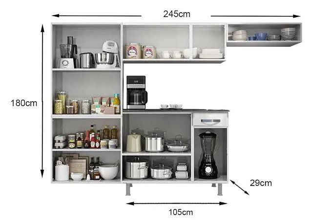 Armário aéreo  - Foto 2