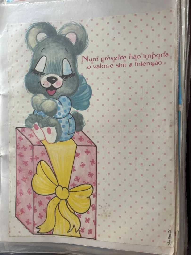 Papéis de carta antigos kabi - kit 2 - Foto 3