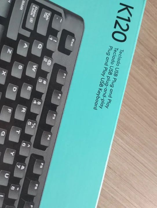 Teclado USB Plug and Play K120 - Foto 2