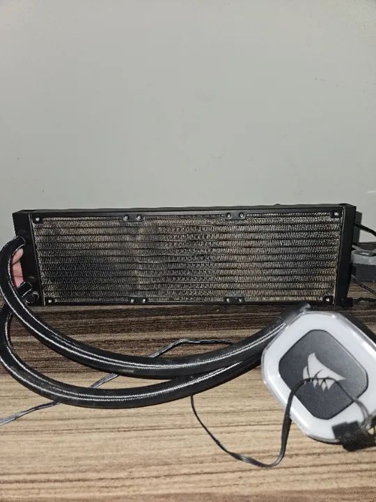 Water Cooler Corsair H150 RGB, 360mm, AMD/Intel, Preto - CW-9060054-WW - Foto 4