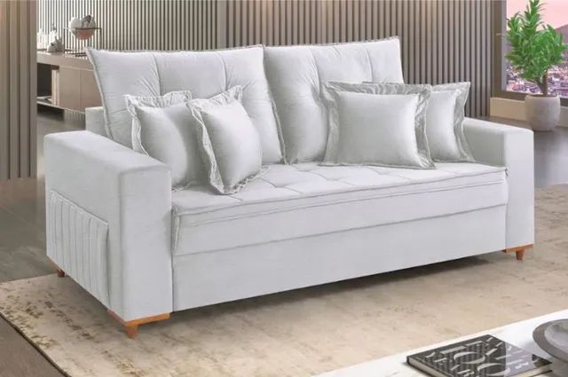 sala escritorio sofa 3 lugares  - Foto 2