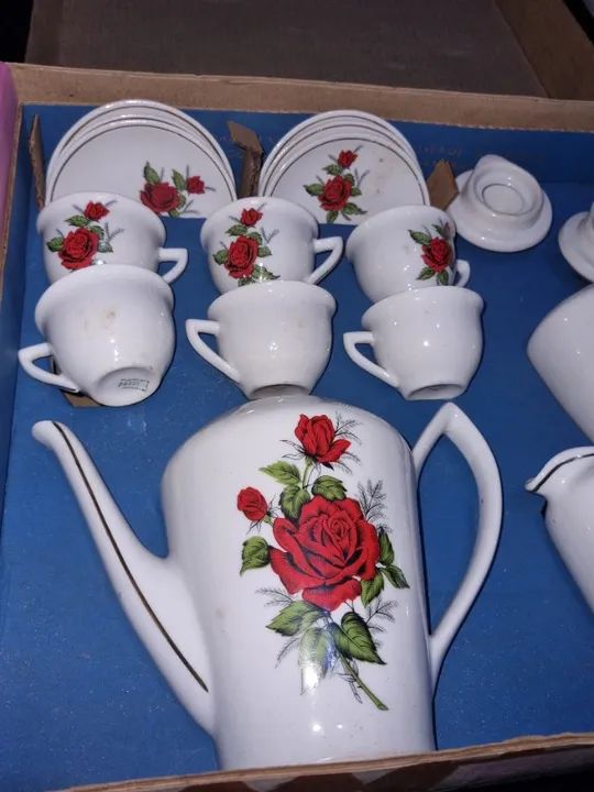 Conj de Porcelana Pozzani 70s - Foto 3