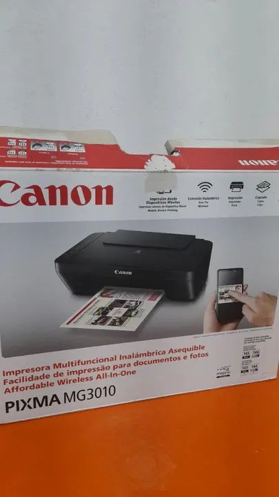 Impressora multifuncional Canon PIXMA MG3010 WI FI