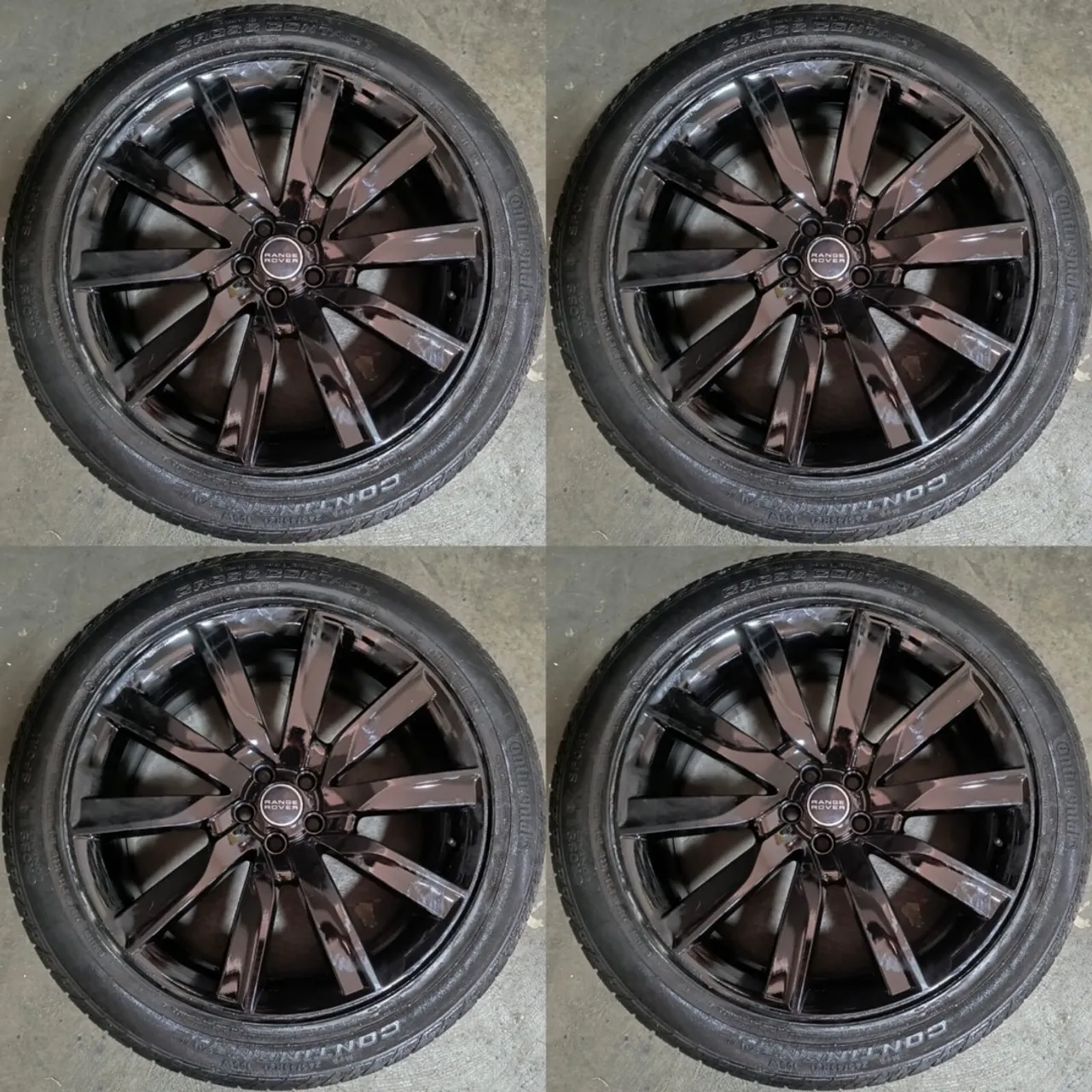 RODA 21 LAND RANGER ROVER EVOQUE DISCOVERY VELAR FREELANDER ORIGINAL COM PNEUS CONTINENTAL