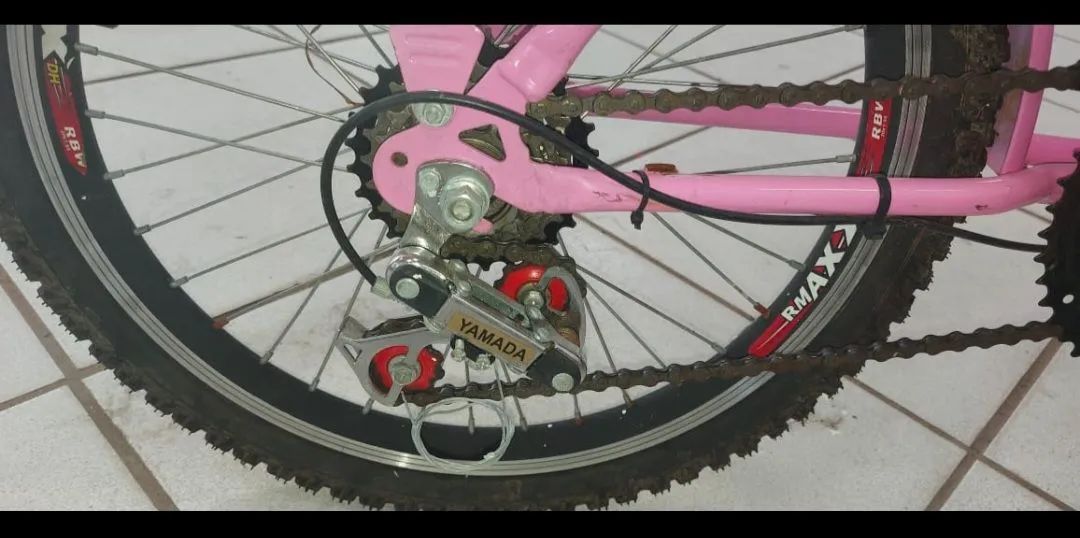 Bicicleta Infantil Advance Rosa - Foto 3