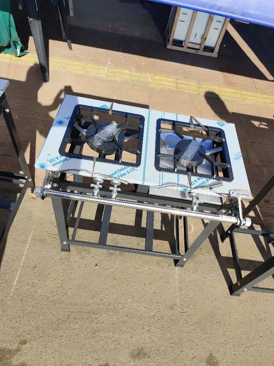 Fogão industrial 2 bocas Js martins