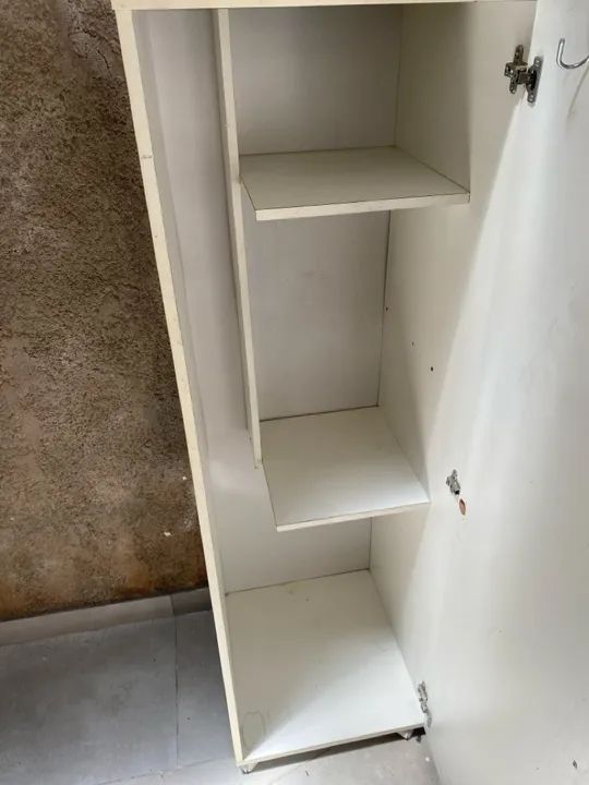 Armário de organização branco - Foto 2