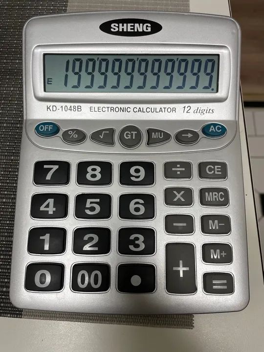 Calculadora Eletrônica gigante - Foto 3