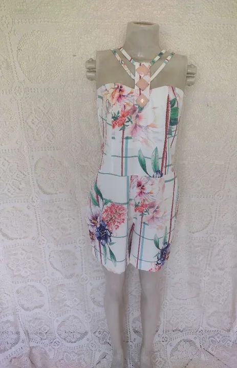 Macaquinho Branco estampado  - Foto 3