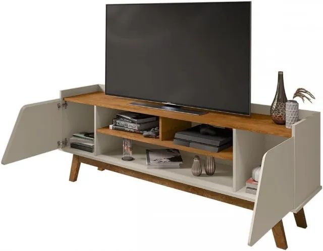 Rack P/TVs Até 65 Polegadas 2 Portas 1.60M. Produdo Novo Direto de Fábrica P/Sua Casa. - Foto 3