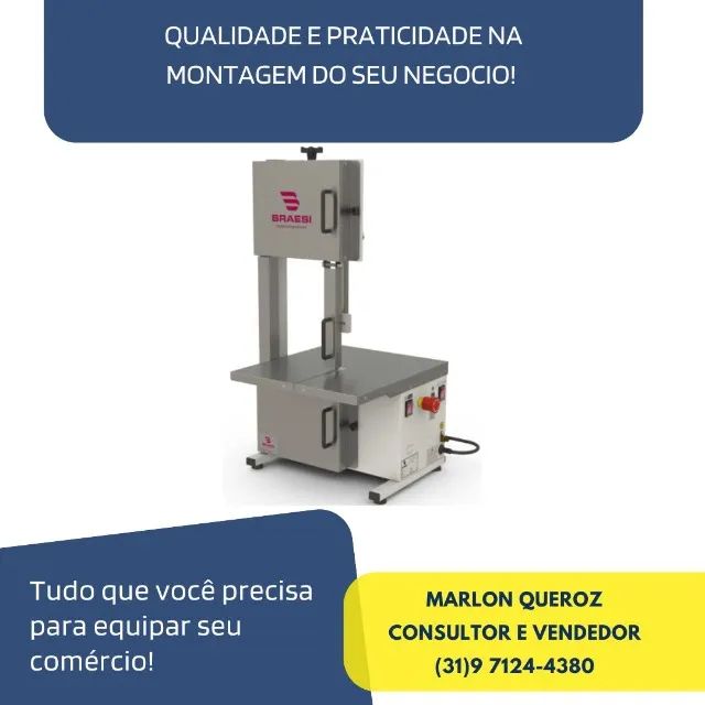 Serra Fita Braesi de Mesa Inox 