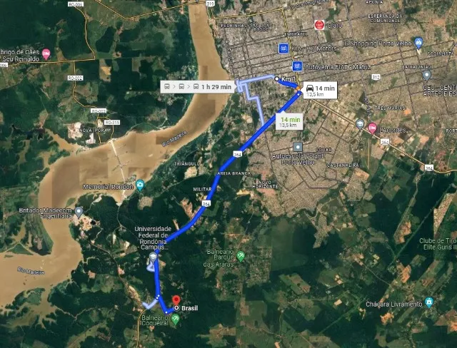 Chácaras 5.000m² no Loteamento Chácaras Ecológicas Recanto dos Pássaros - Próximo à UNIR
