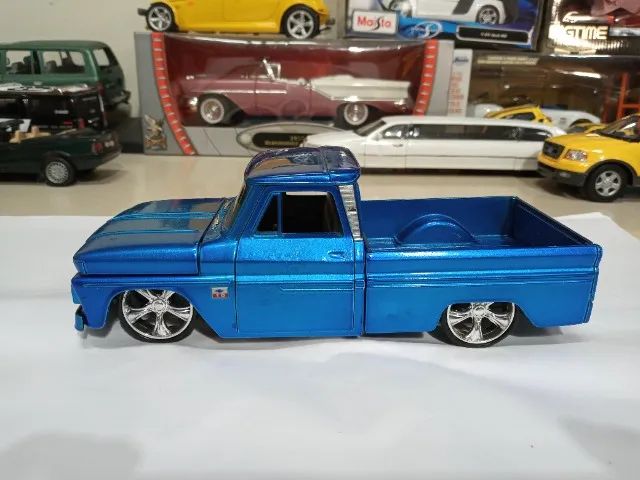 Miniatura Ler Descrição Ickup C10 1966 1/24 Saico Rara 2m02