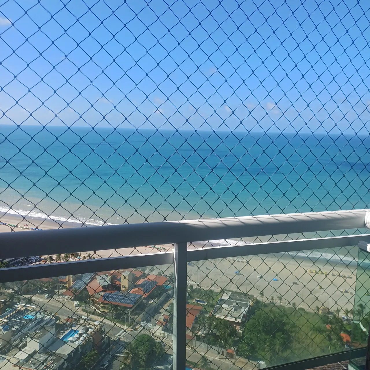 APARTAMENTO MOBILIADO-PONTA NEGRA-02 SUÍTES-BELÍSSIMA VISTA PARA ORLA