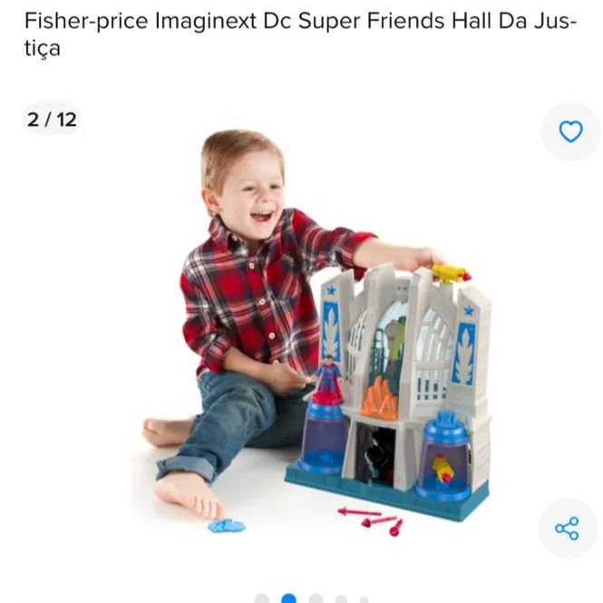 Fisher-Price Imaginext Dc Super Friends Hall Da Justiça - Foto 5