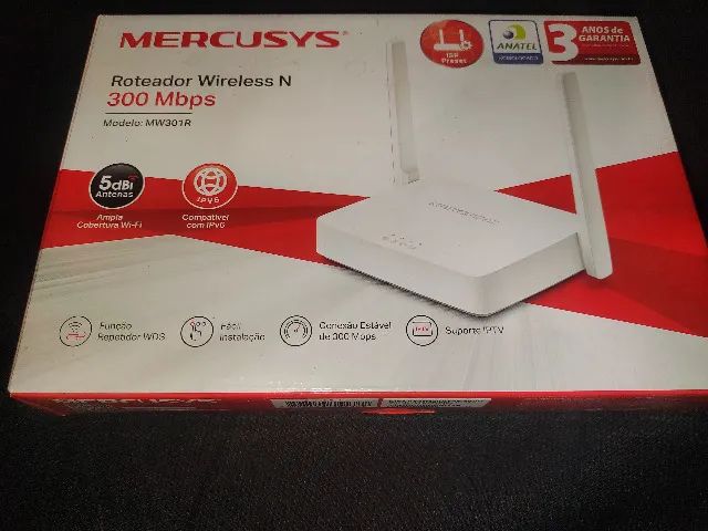 ROTEADOR MERCUSYS NUNCA USADO