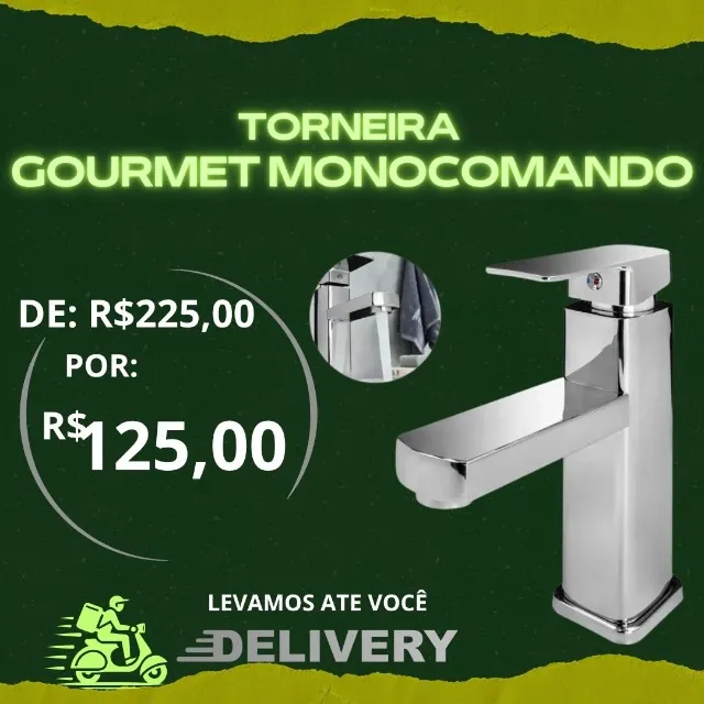 Torneira Gourmet monocomando