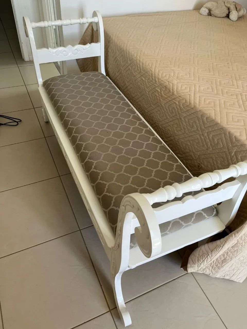 Recamier sofa antiga - Foto 3