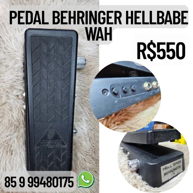 Pedal Behringer Hellbabe Wah