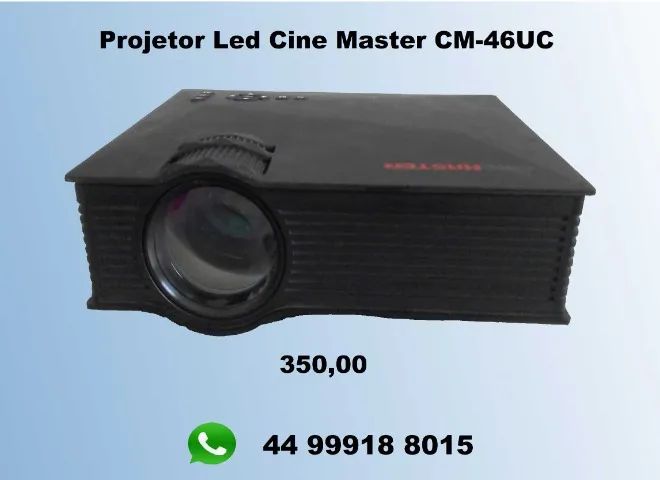 Projetor Cine Master - Ideal para Filmes e Séries a Noite