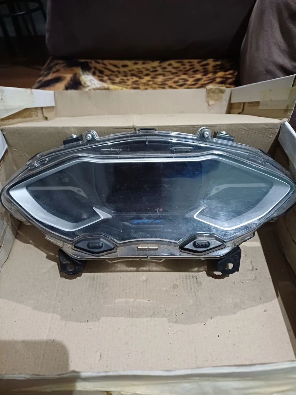 Painel da PCX 160 e módulo 