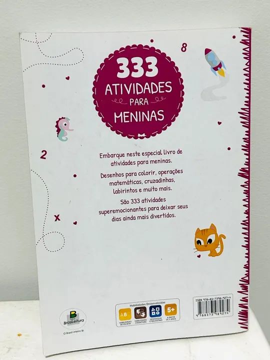 333 Atividades para Meninas - Livro de Atividades - Foto 3