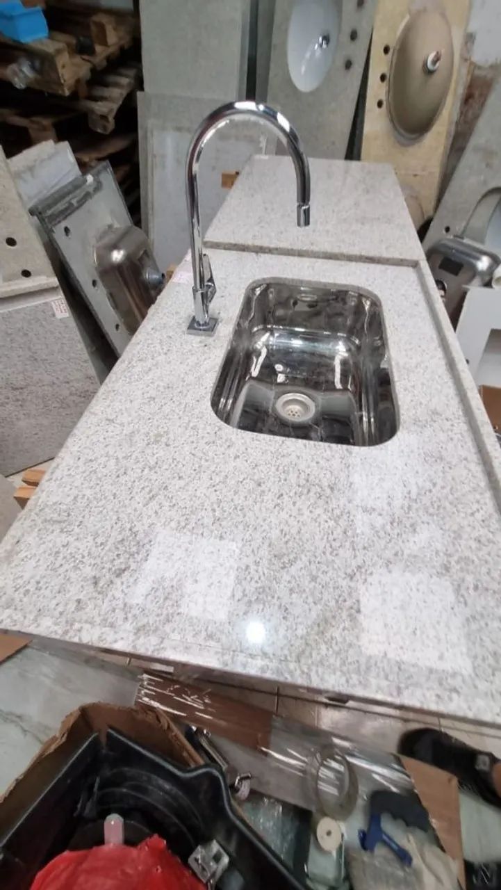 Pia de cozinha 1,93m x 65cm - Foto 4