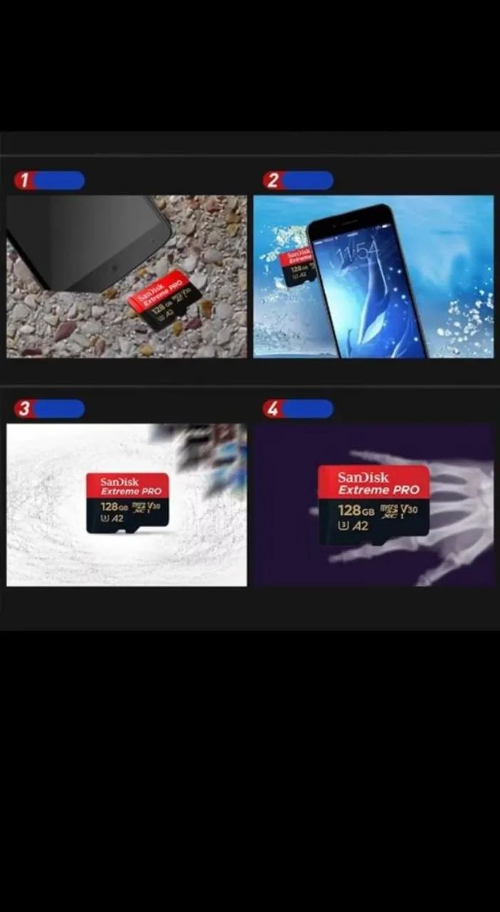 Cartão de Memória SanDisk Extreme PRO 2TB - Foto 4