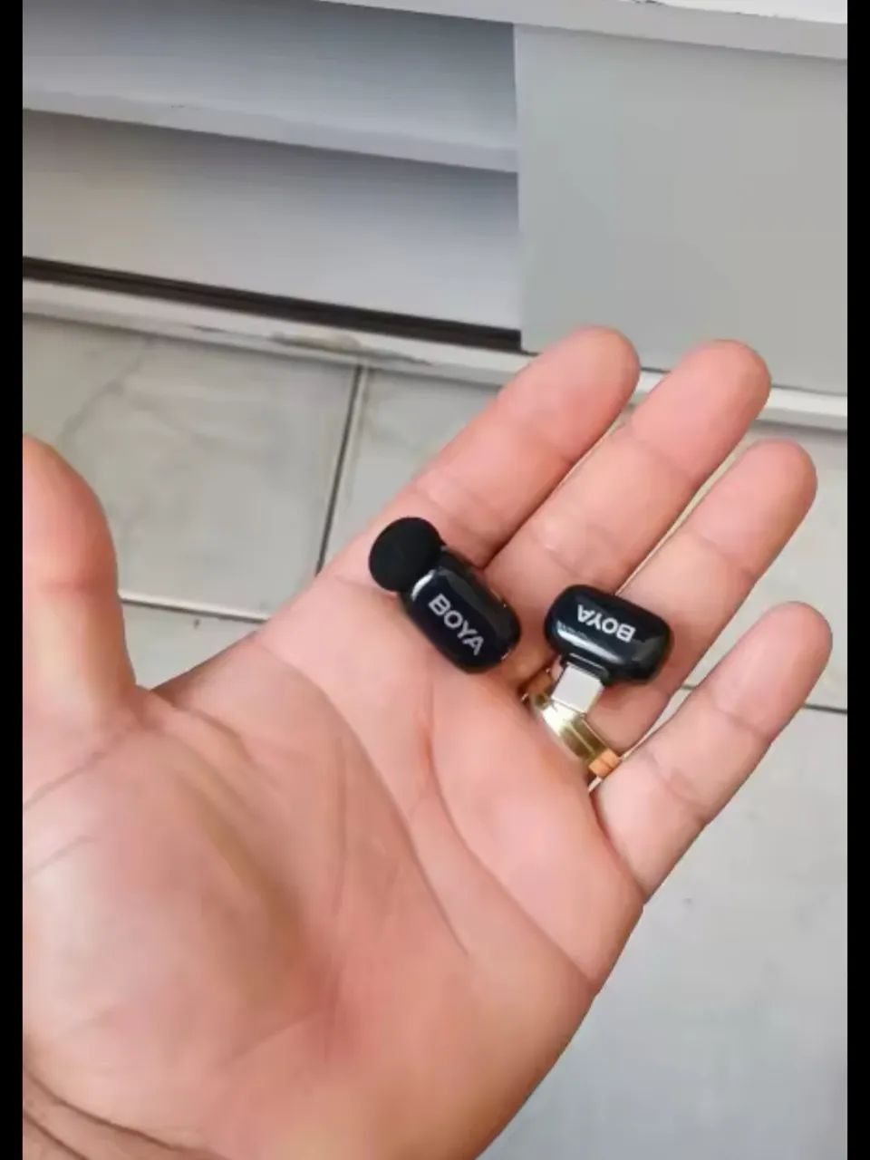 Microfone de Lapela Boya Mini USB-C - Foto 3