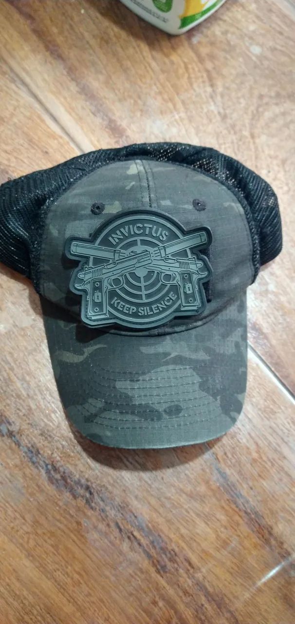 Boné INVICTUS Keep Silence camuflado