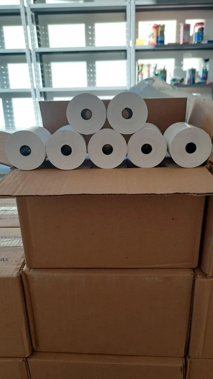 Bobinas de Papel para Impressora 80x40