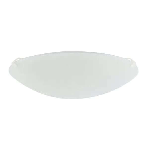 Plafon 1 Lâmpada Branco Vidro Clean 25cm - Foto 3