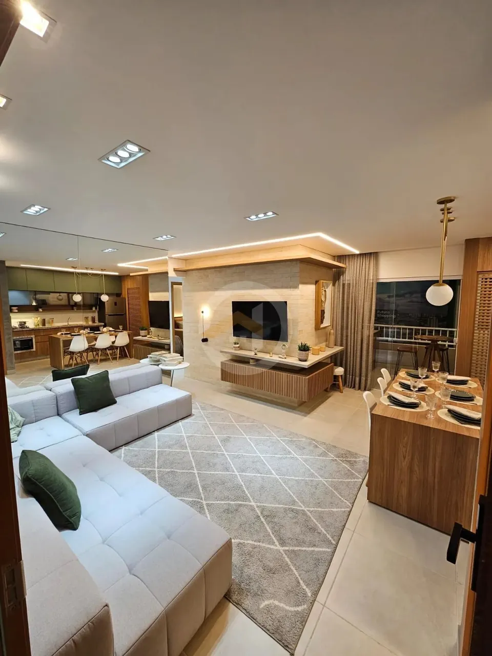 Apartamento 3 Suítes Eldorado Parque Golden Gate. (ACEITA PET)