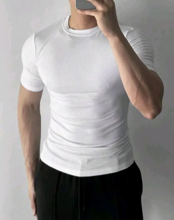 Camisas Canelada Americana Preta  - Foto 2