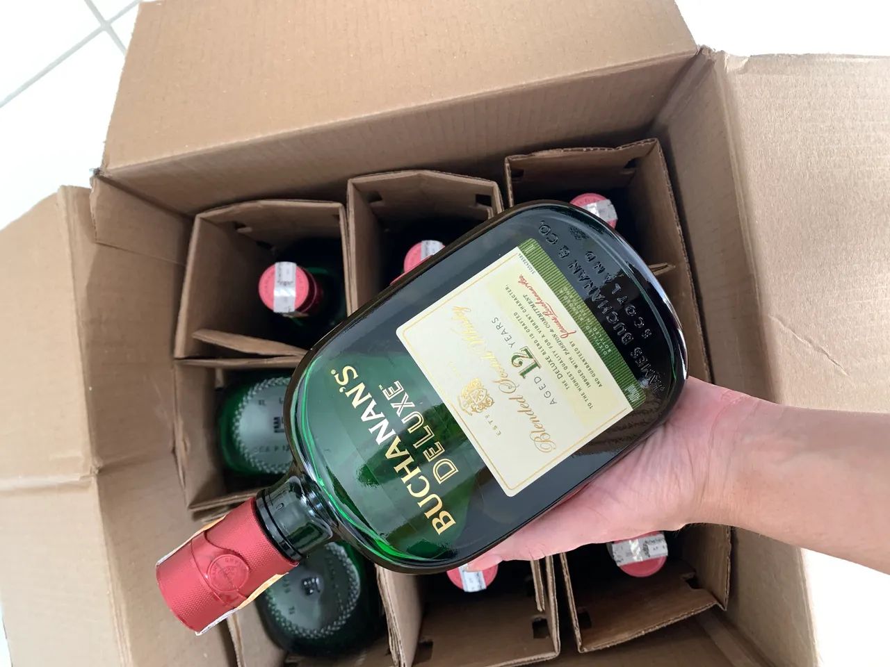 Buchanan's Whisky Escocês Blended Deluxe Garrafa 1L - Foto 5