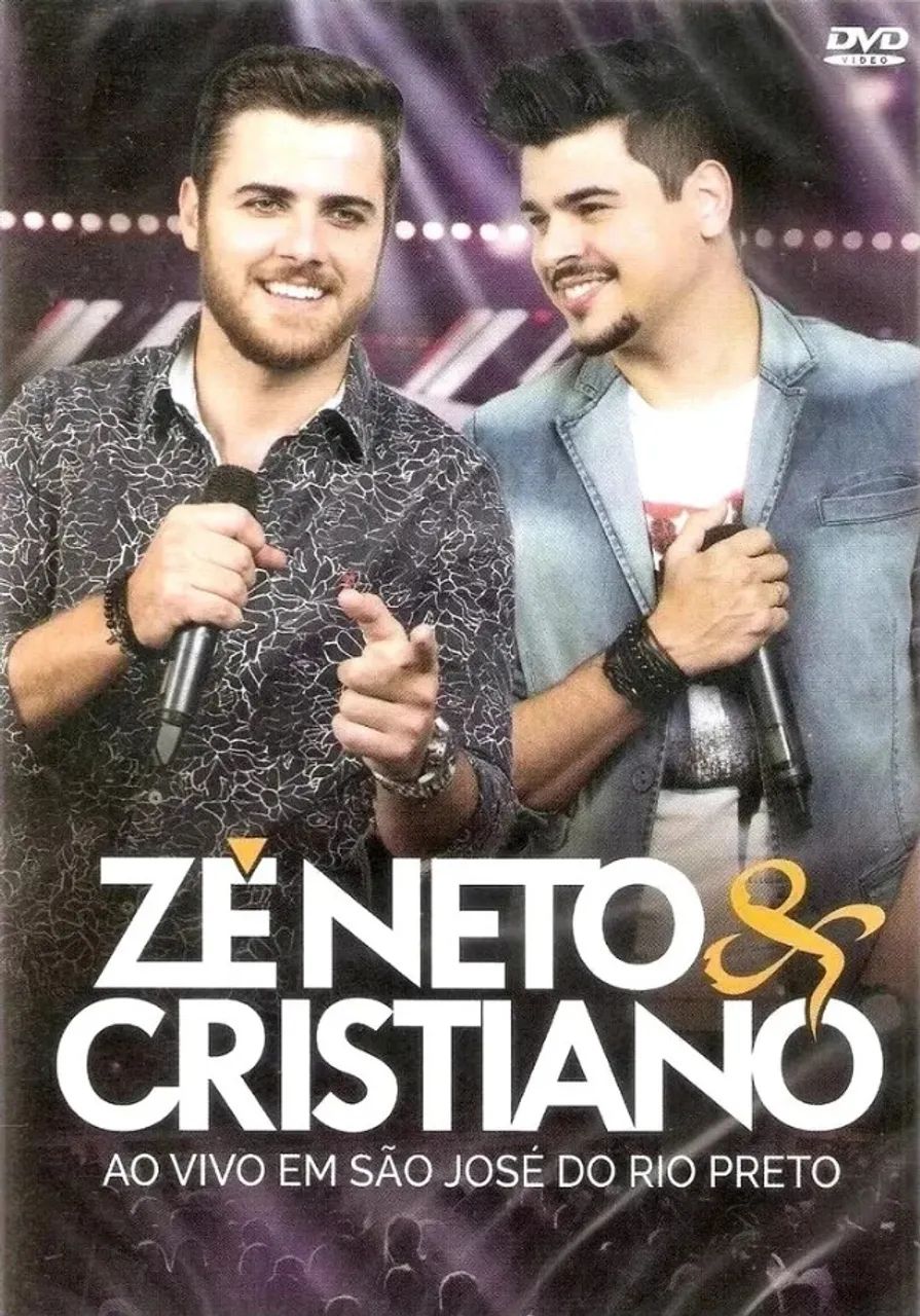 Dvd ZÉ NETO & CRISTIANO - SÃO JOSÉ do RIO PRETO 2016 Br