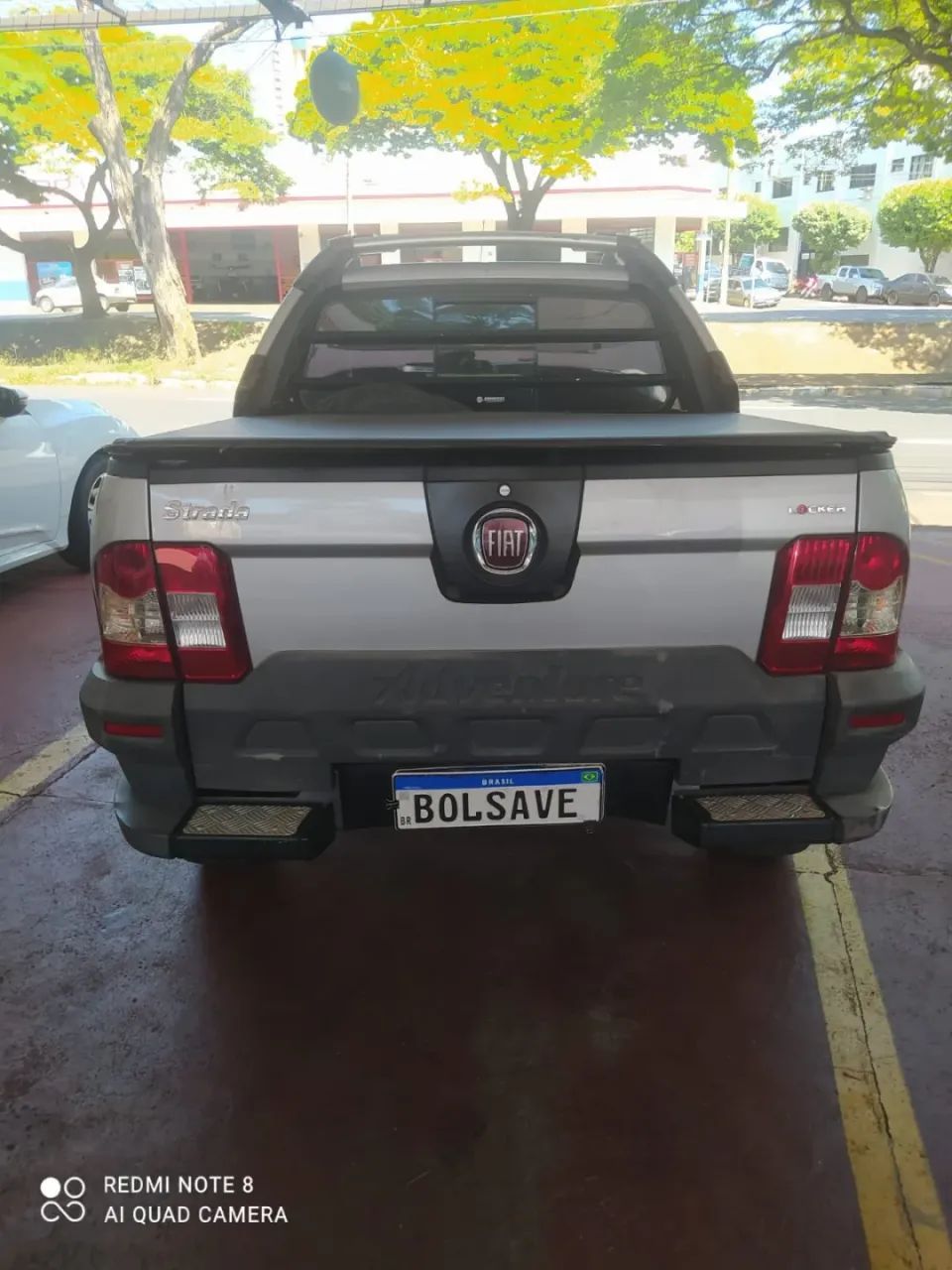 FIAT STRADA 1.8 MPI ADVENTURE CE 8V FLEX 2P MANUAL PRATA 2009 - Foto 3