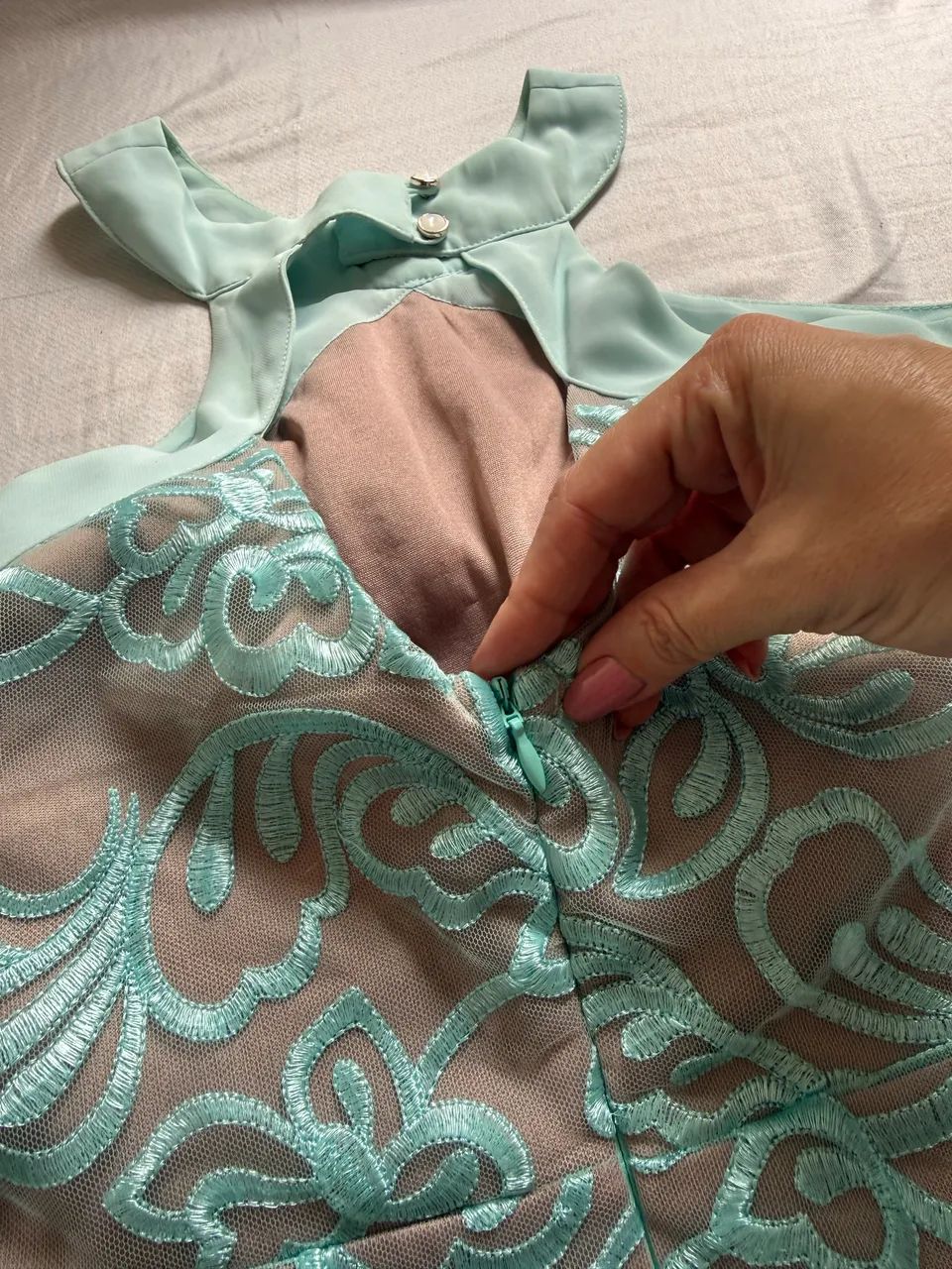 Vestido Verde Tiffany - Foto 3