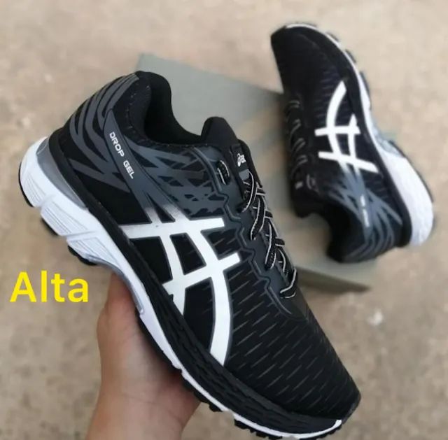 Tenis Asics Preto Esportivo 