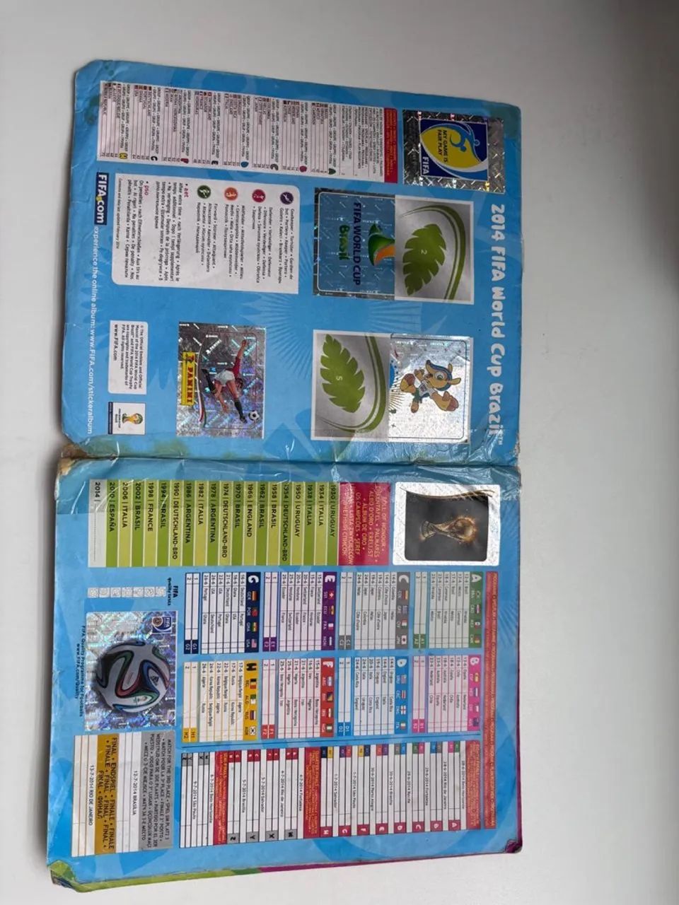 2014 FIFA World Cup Sticker Album – Brazil64751037405570124